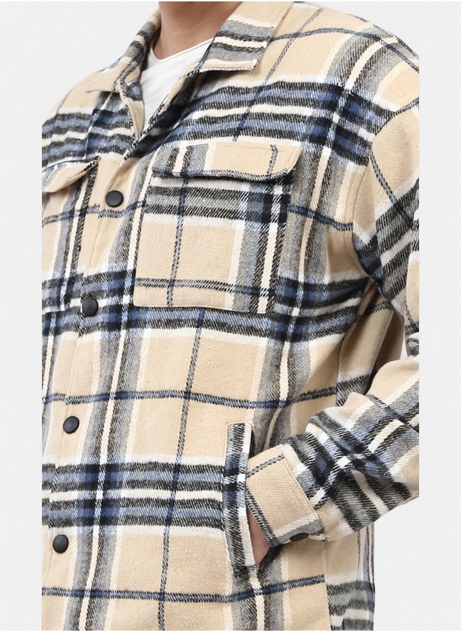 RAVIN Snap Buttoned Plaids Heavy Winter Shirt  - Image 4