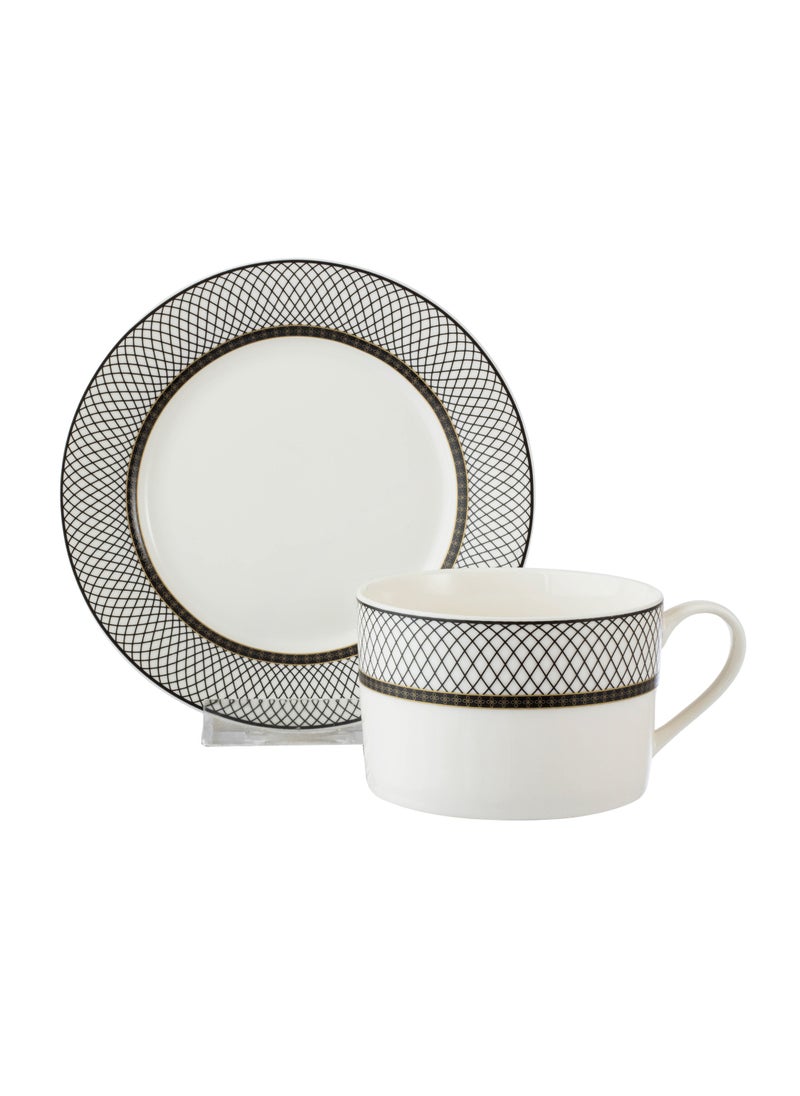 Dania Porcelain dinner set consisting of 40 pieces and 6 people  - Image 3