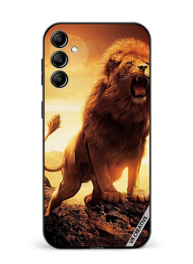 VR CREATIVE Protective Case Cover For Samsung Galaxy A34 Lion King Design Multicolour - Image 1