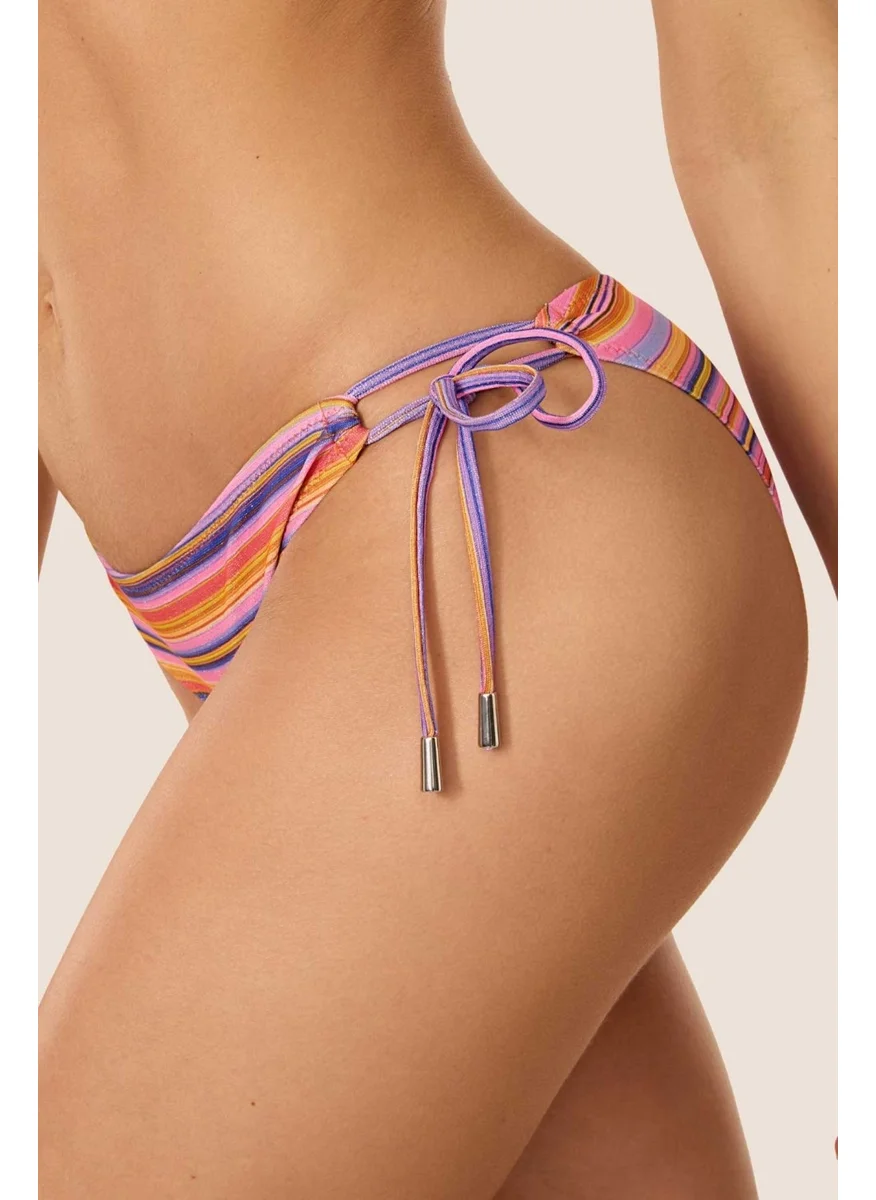 Ayyıldız 40734 Pink Glittery Bikini Set