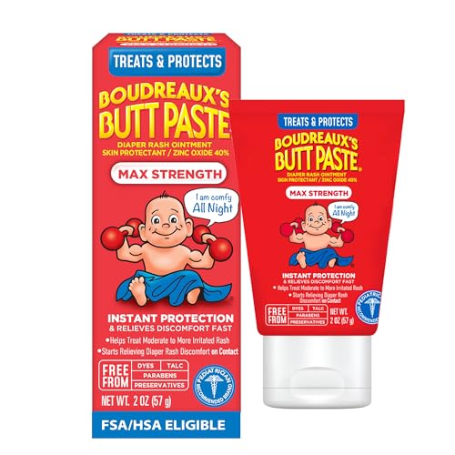 Boudreaux's Butt Paste Maximum Strength Diaper Cream - 2 Ounce - Image 1