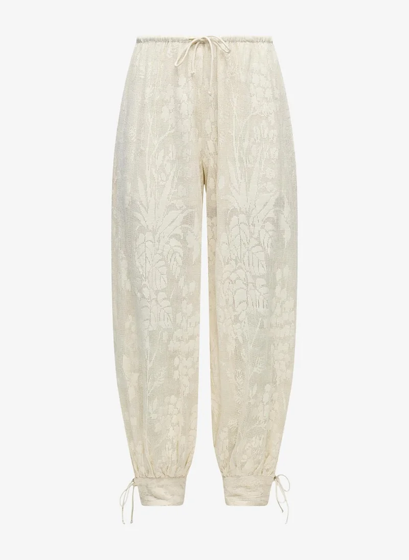 Vero Moda  Women's VMNINA Mid-Waist Lace Balloon Pant for Women | Best Price UAE