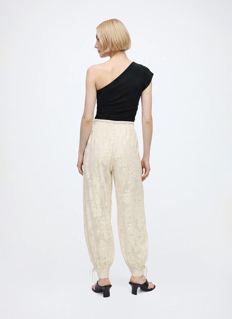 VERO MODA Women's VMNINA Mid-Waist Lace Balloon Pant - Image 5