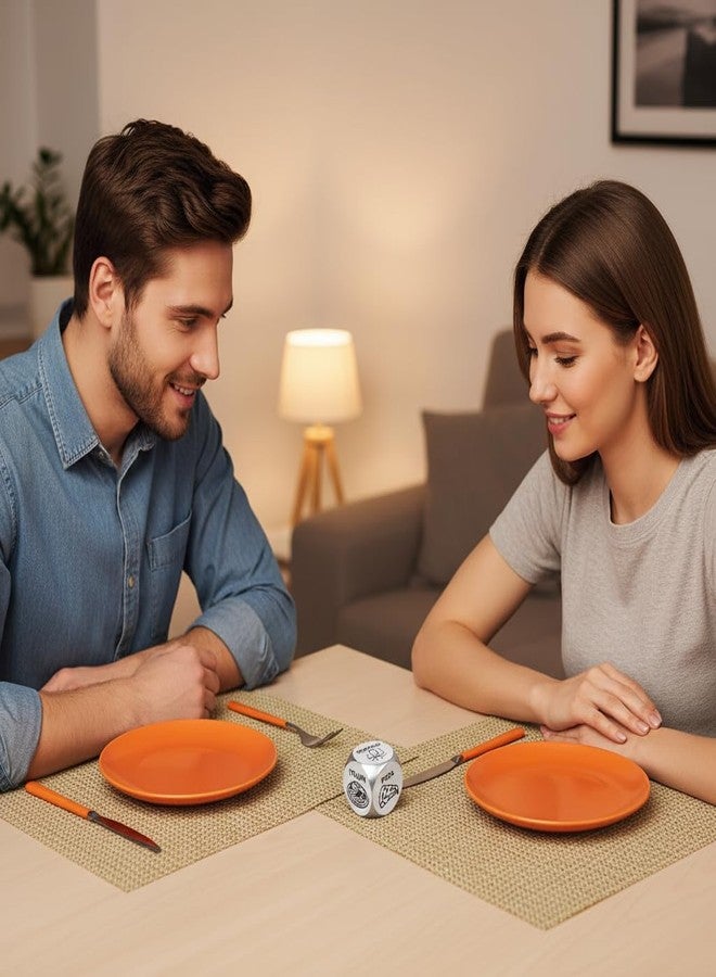 هدية عيد الأب للزوج، نرد طعام مرح، هدية الذكرى السنوية الأولى للزواج، مستلزمات ليلة رومانسية مميزة. - Image 4