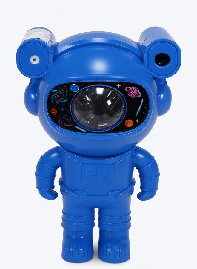 KMJSA Astronaut Galaxy Projector Night Light –360° Rotating Nebula Star Projector,Timer & Adjustable Head–LED Space Lamp for Kids’ Bedroom,Gaming Room,Home & Party Décor(with Speaker INBUILT) (Blue) - Image 5