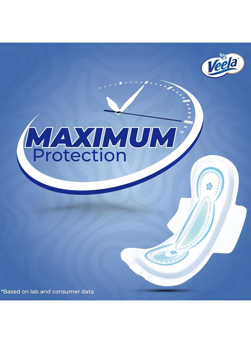 Veela Ultra Thin Pantiliners – Ultra-Light, Breathable, Leak-Proof Daily Feminine Hygiene Protection for Discreet Comfort and Freshness (Long, 25, count) - Image 4