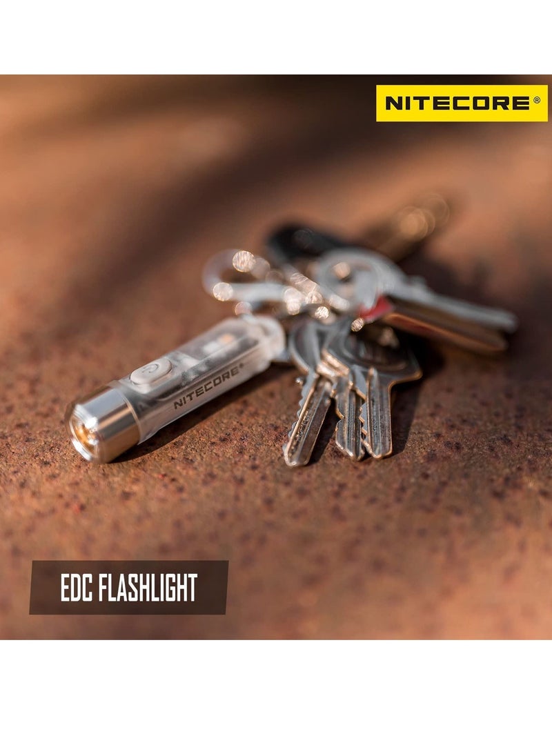 NITECORE - NITECORE TIKI 300 Lumen USB Rechargeable Keychain Flashlight with UV High CRI Lights - Image 1