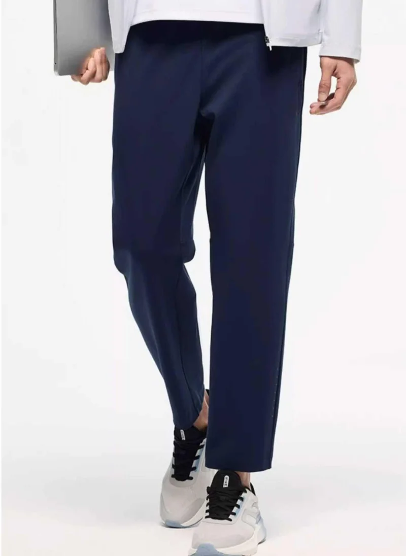 ANTA Comfortable Slim Fit Workout Training Commute Knit Ankle Pants