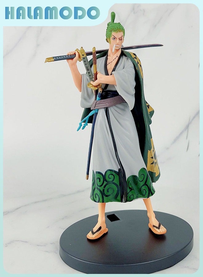 هالامودو زي الساموراي زورو أزياء شخصية أنمي سطح المكتب والسيارات هدية الديكور - Image 1