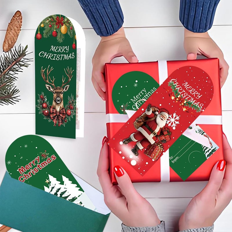 Sustainable Holiday Greeting Cards Christmas Card Set With Envelopes For Corporate Business Gifts Business Christmas Cards - Image 2