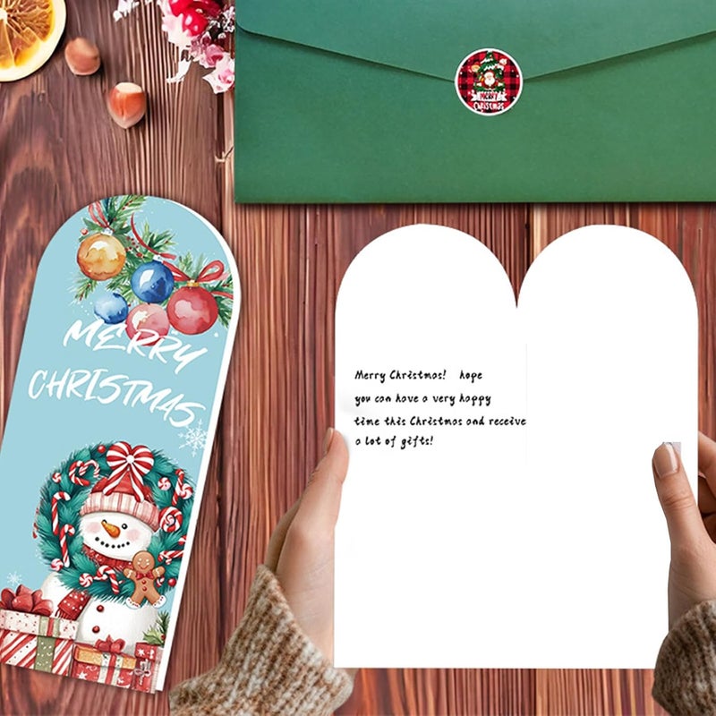 Sustainable Holiday Greeting Cards Christmas Card Set With Envelopes For Corporate Business Gifts Business Christmas Cards - Image 5