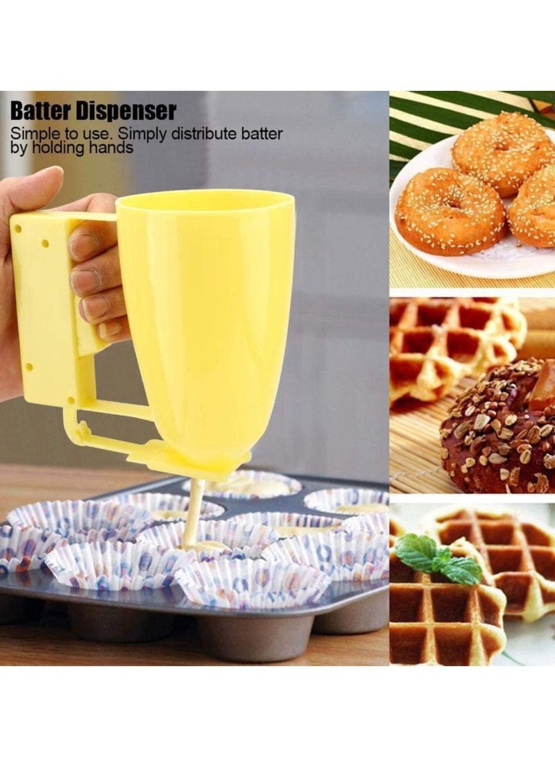 Handle Cake Making Helper Cup Pastry Batter Dispenser Meatball Mould Maker Loqumat Al Kadey Device Kitchen - Image 3