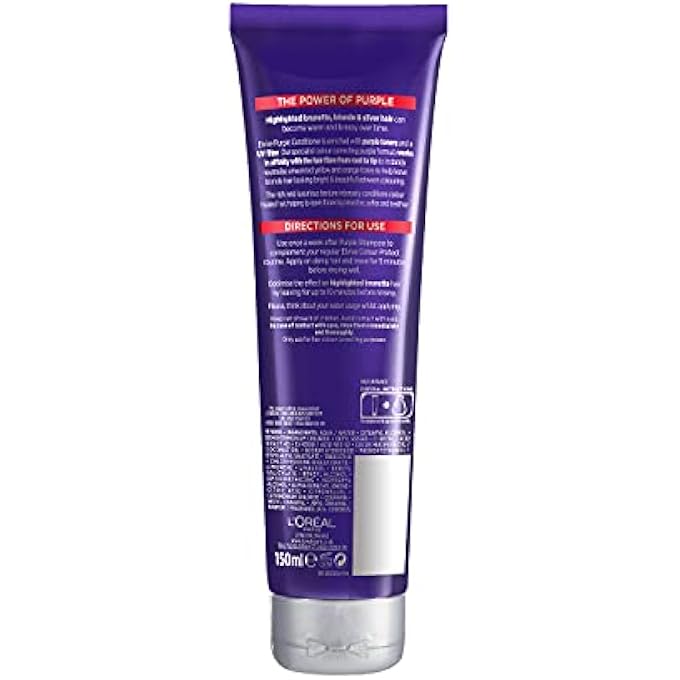 L'OREAL PARIS ELVIVE COLOUR PROTECT PURPLE CONDITIONER, 150 ML - Image 2