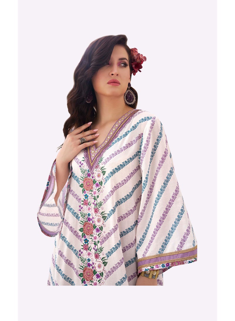 Sara Arabia Rose Blossom Jalabiya - Image 3