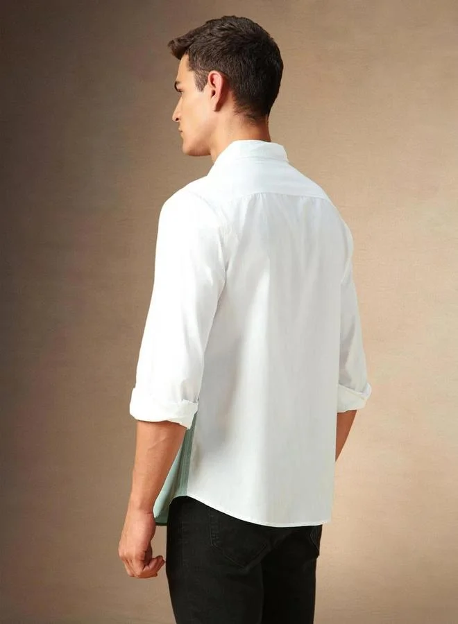 Dennis Lingo Striped Button-Down Collar Casual Shirt by Styli
