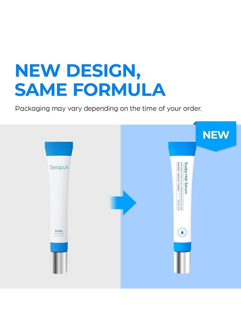 Seapuri Scalpy Hair Growth Serum for Hair Loss & Thinning | Mothers Day Gifts for Mom | Scalp Massager Treatment w/Salicylic Acid, Menthol, Dexpanthenol | Non-Greasy, Lightweight | Exfoliate Dandruff  - Image 2