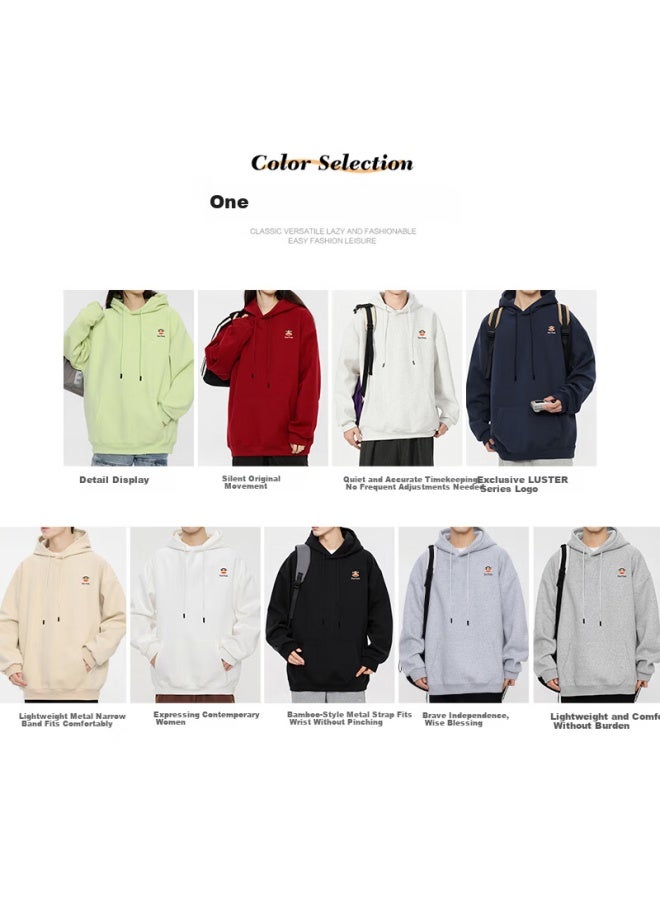 Paul Frank Men's American Style Hoodie New Spring Autumn Loose Trendy Casual Long Sleeve Sweatshirt - Image 2