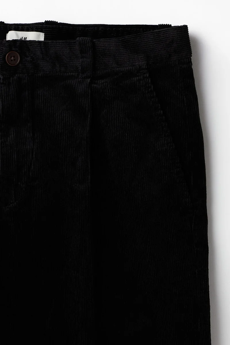 H&M Reglar Fit Corduroy Trousers