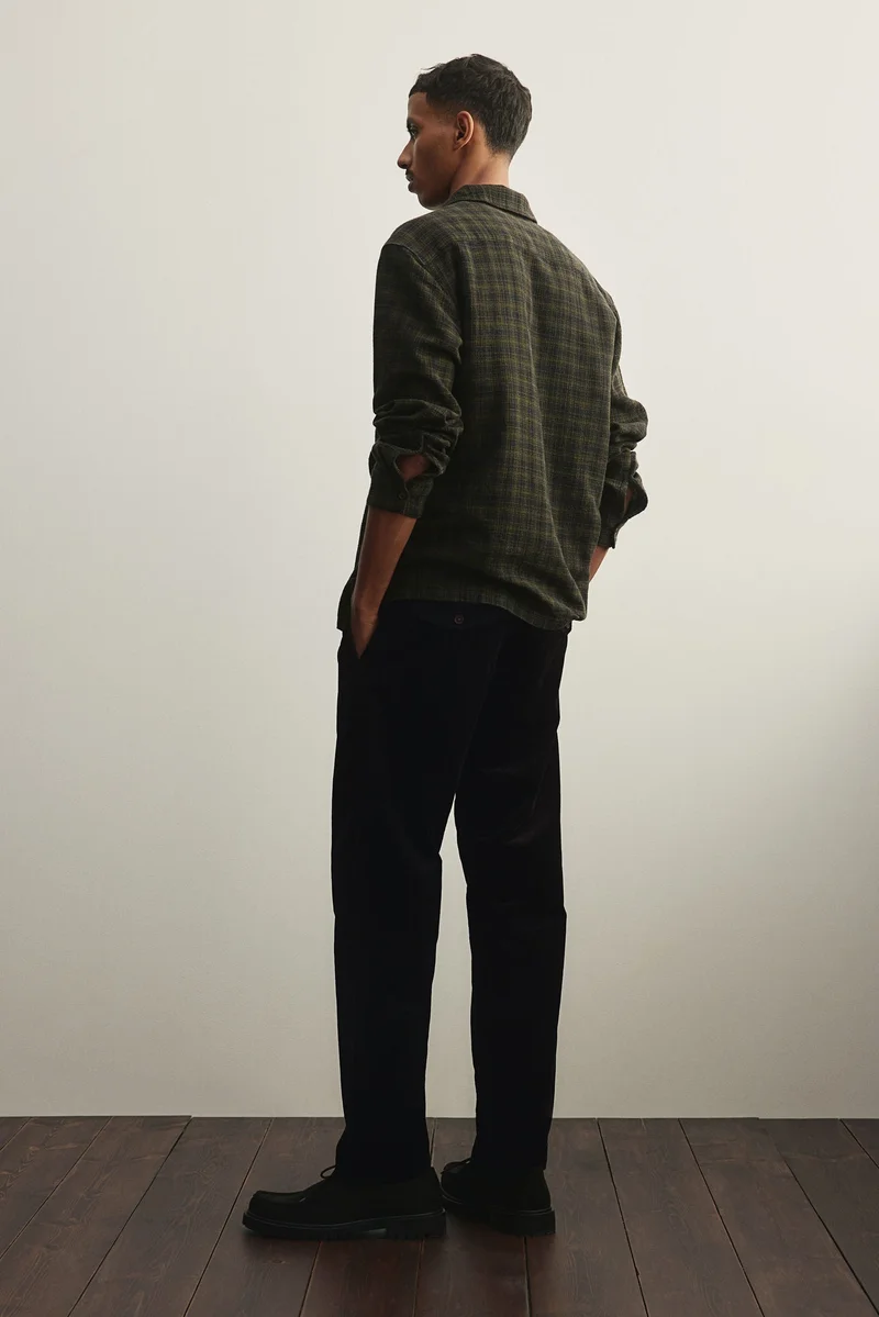 H&M Reglar Fit Corduroy Trousers