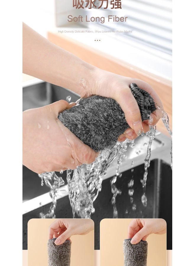 NIBEMINENT Bamboo Charcoal Fiber Cleaning Cloth - Image 2