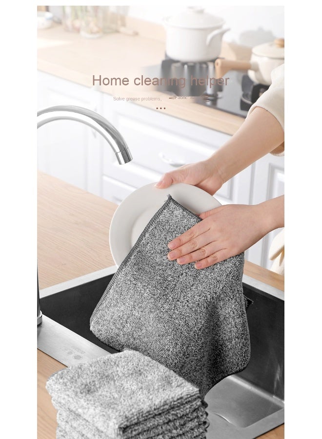 NIBEMINENT Bamboo Charcoal Fiber Cleaning Cloth - Image 3