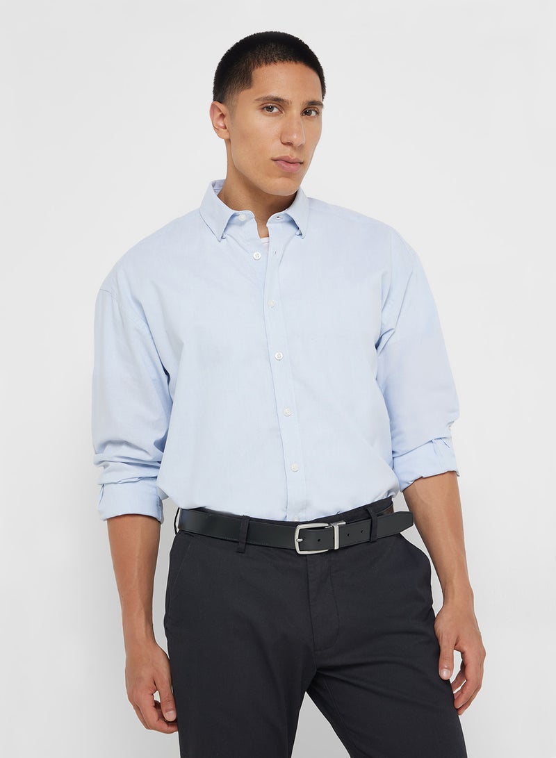 Only & Sons Onsalvaro Oxford Regular Fit Shirt - Image 1