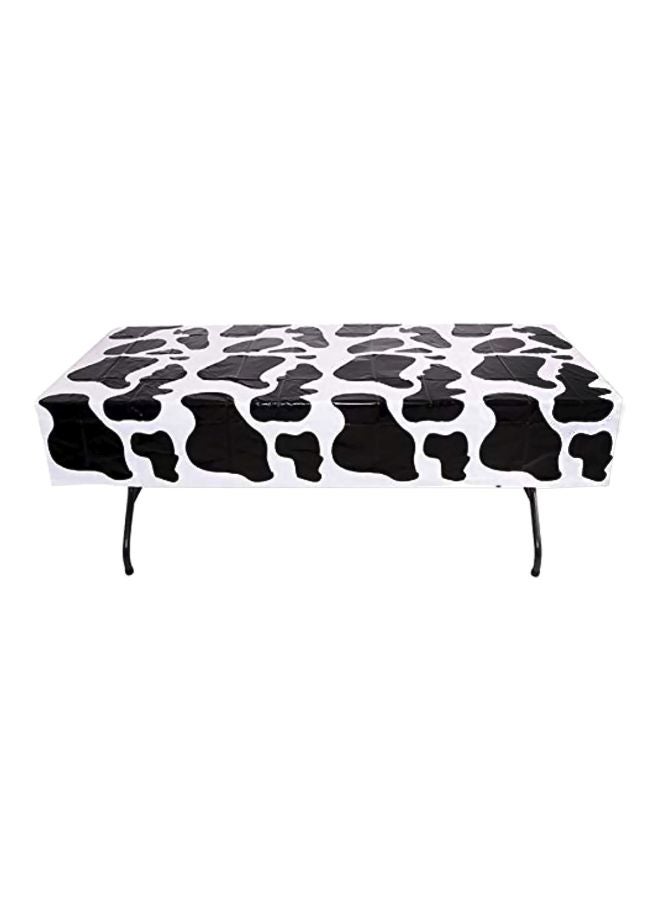 Rhode Island Novelty 54 Inch x 72 Inch Cow PNT Plastic Tablecloth One Per Order - Image 2