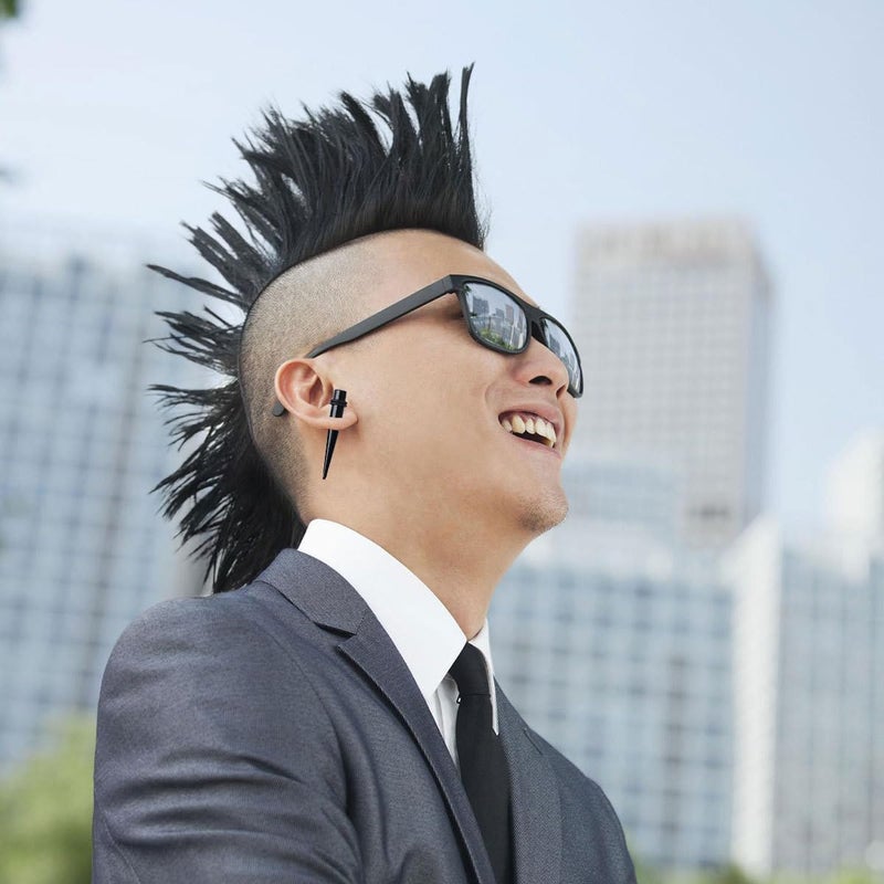 54pcs Black Acrylic Ear Stretching Tools Ear Expansion Set Tunnel Plugs Auricle Starters Body Piercing Jewelry for Women and Men - Image 4