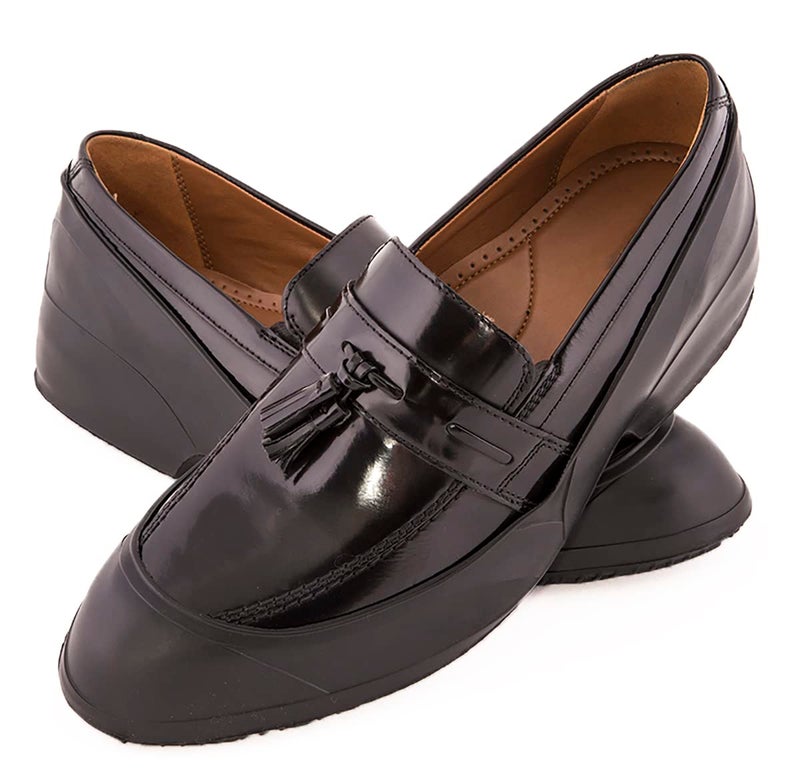 Tingley Weather Fashions 1000 Commuter Dress Rubber Overshoe, Medium, Black - Image 4