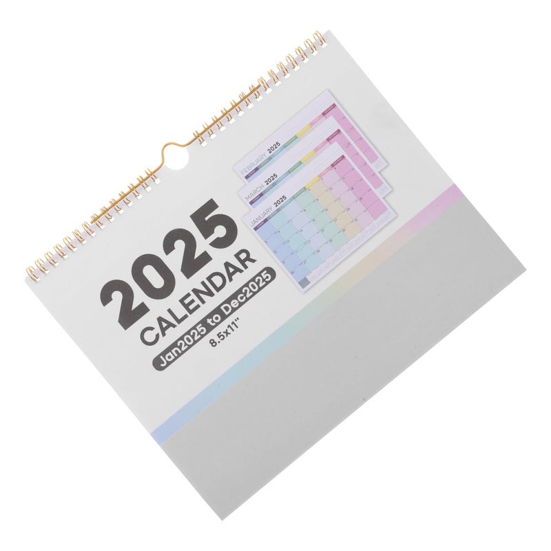 2025 Small Wall Calendar With International Holidays Compact Hanging Planner For Home Office School - Image 2