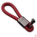 PartsTo Braided Leather Car Key fob Keychain with D Ring Universal fit any Key fob for SUVs Cars Pickups - Image 2