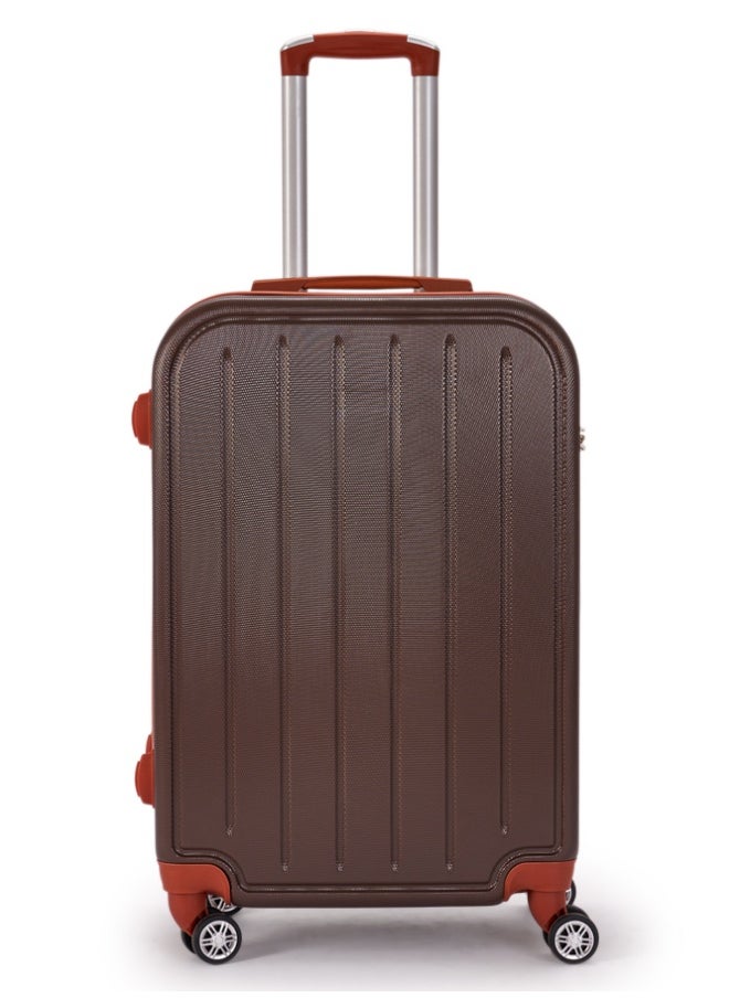 ليمرا طقم شنط سفر مكون من 6 حقائب أمتعة لون بني بمقاس 32"/28"/24"/20"/16"/12 انش  - Image 4