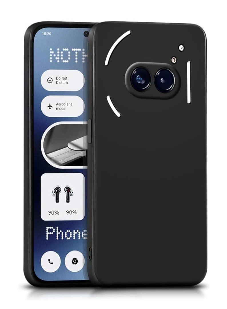 BORTONY Fits Nothing Phone 2A 5G: A slim, rubberized back cover with a soft velvet lining inside. - Image 1