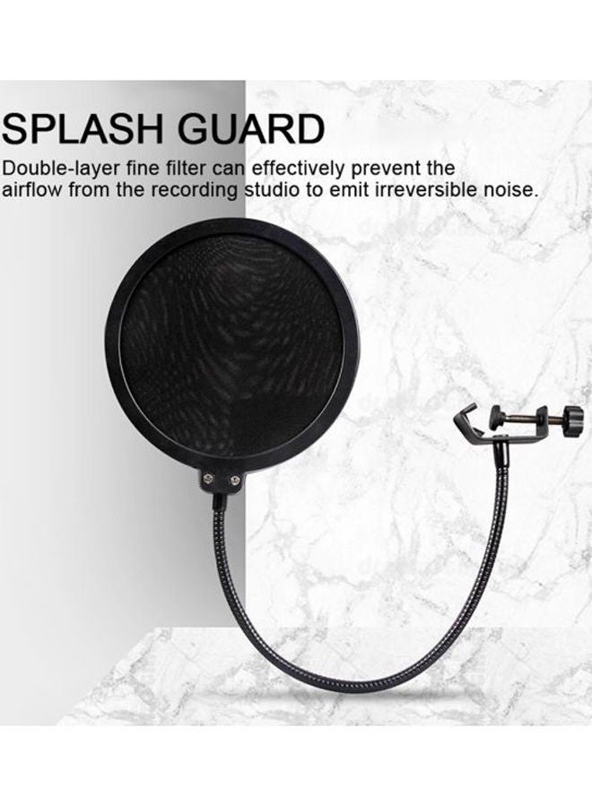 NIBEMINENT Microphone Scissor Arm Stand With Filter - Image 4