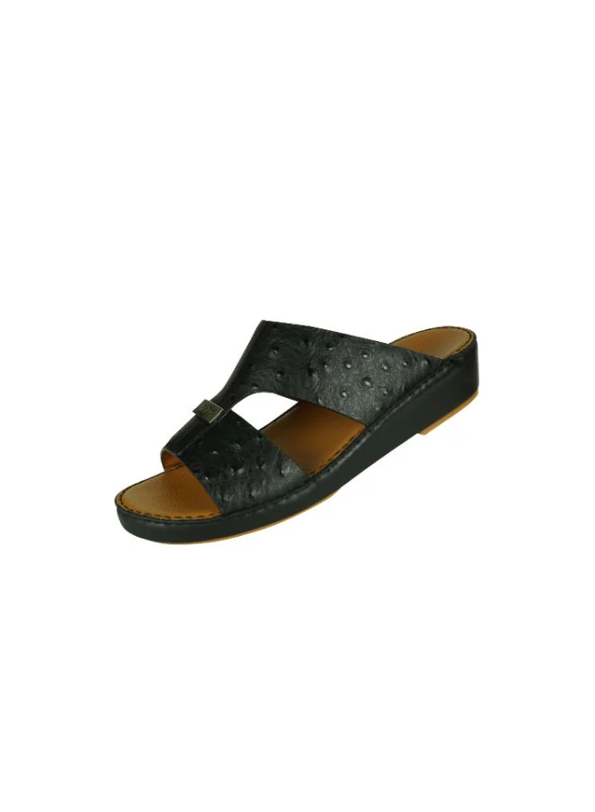 barjeel uno Barjeel Uno Mens Arabic Sandals SP1-88 Black