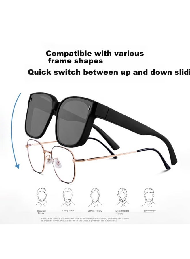 Eyes Moshe Folding Polarized Sungl For Myopia With Uv Protection For Driving Sungl Driver Sungl - Image 3