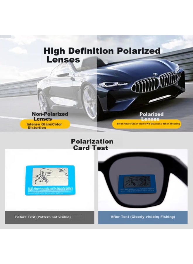 Eyes Moshe Folding Polarized Sungl For Myopia With Uv Protection For Driving Sungl Driver Sungl - Image 1