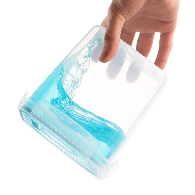 Komax Biokips Extra Large Rice Container - Airtight Food Storage Containers for Rice  Baking Supplies  or Dry Food - 48.6 Cups Rice Dispenser w/Handle + 2 Nestable 15.2 Cups Food Containers (3-Pack) - Image 5