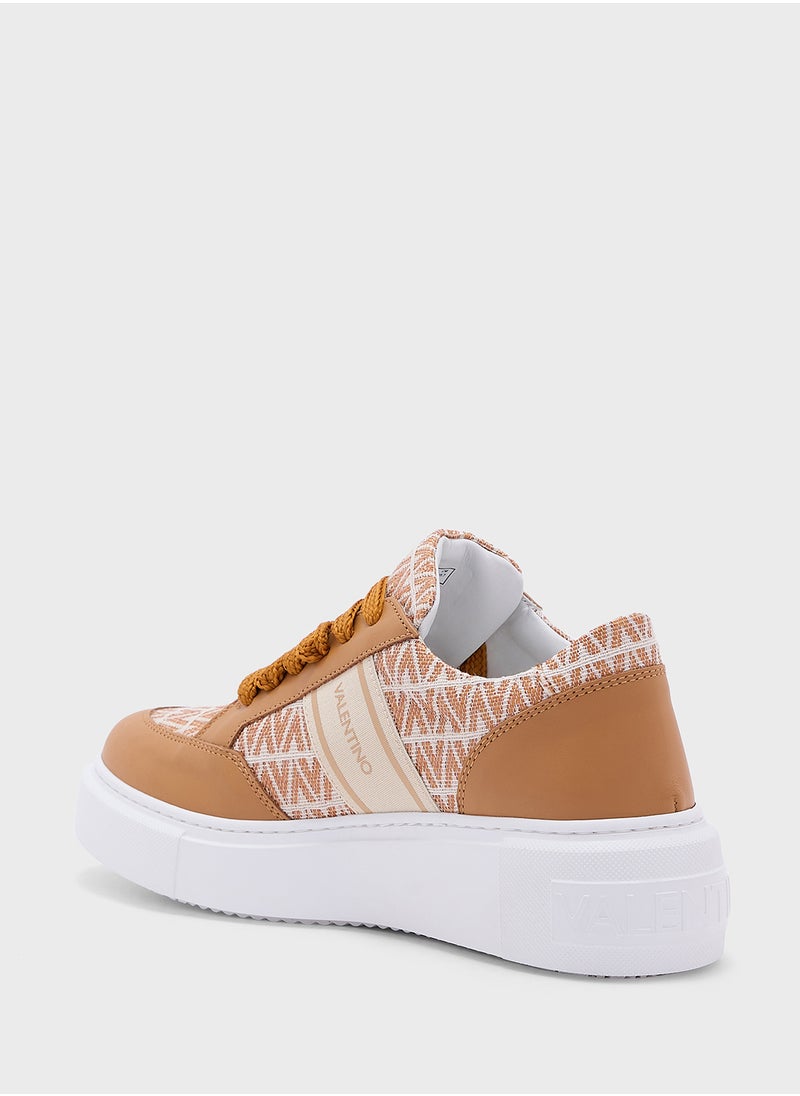 VALENTINO BY MARIO VALENTINO Lace Up Low Top Sneakers  - Image 2