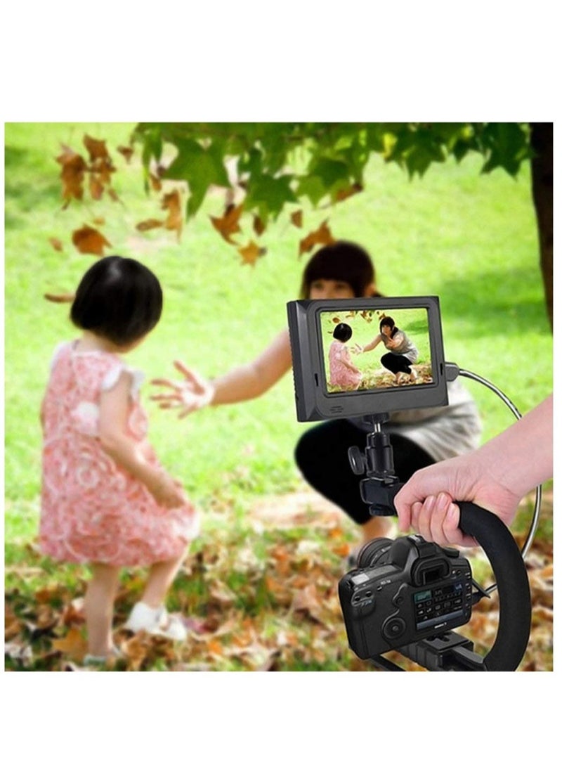 Video Tripod Set with LED Light Microphone Video Recording Kit for Smartphone Vlog Photography Set, Microphone Phone Holder for Smartphone Camera Vlogging Video Recording - Image 3