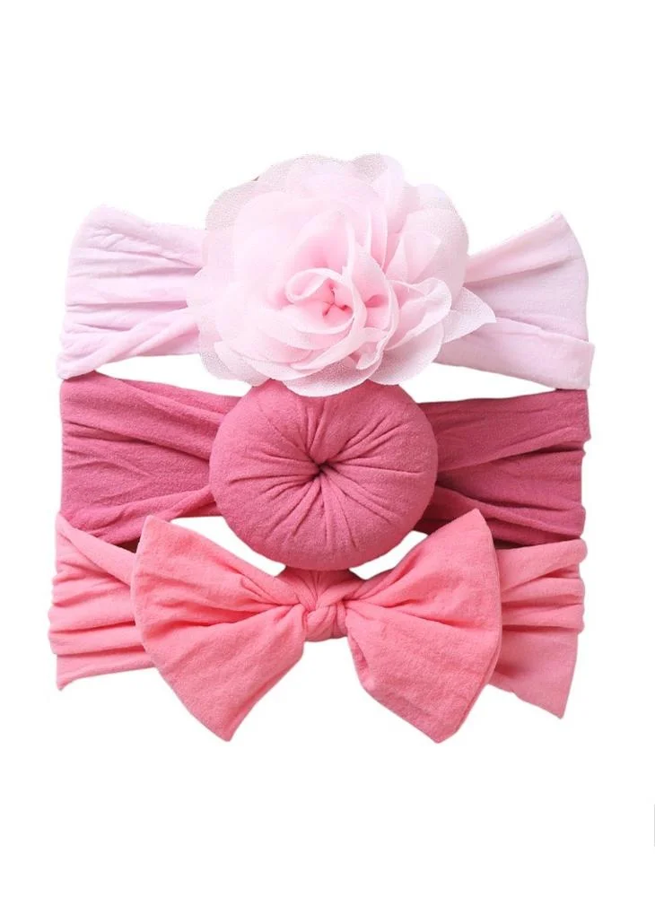 Bambimici Bambimici - Aya Assorted Cute Soft Turban for Babies - Pink