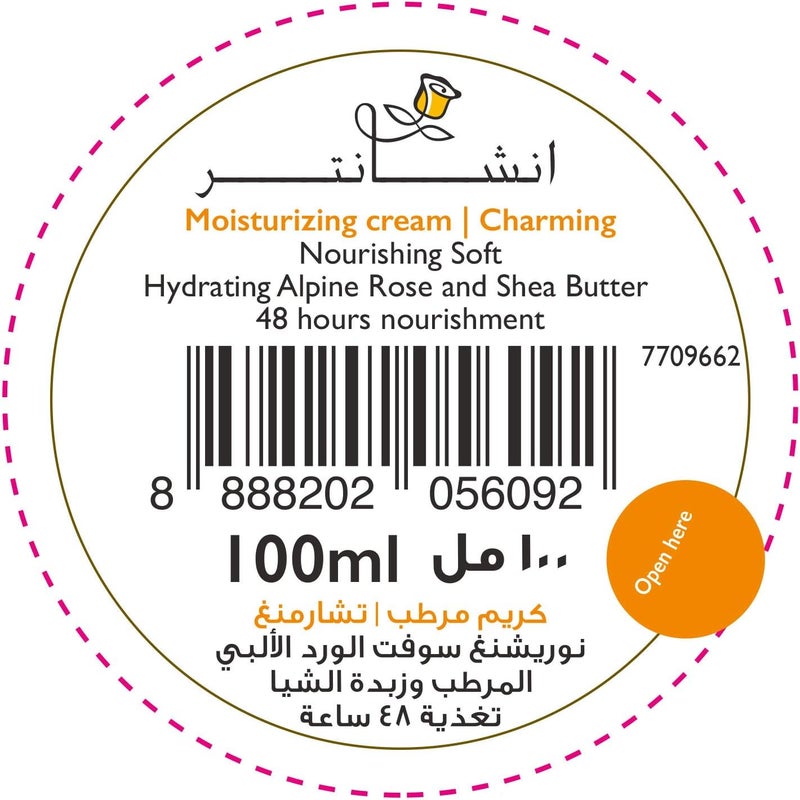 Enchanteur Charming Moisturizing Cream 100ml - Image 2