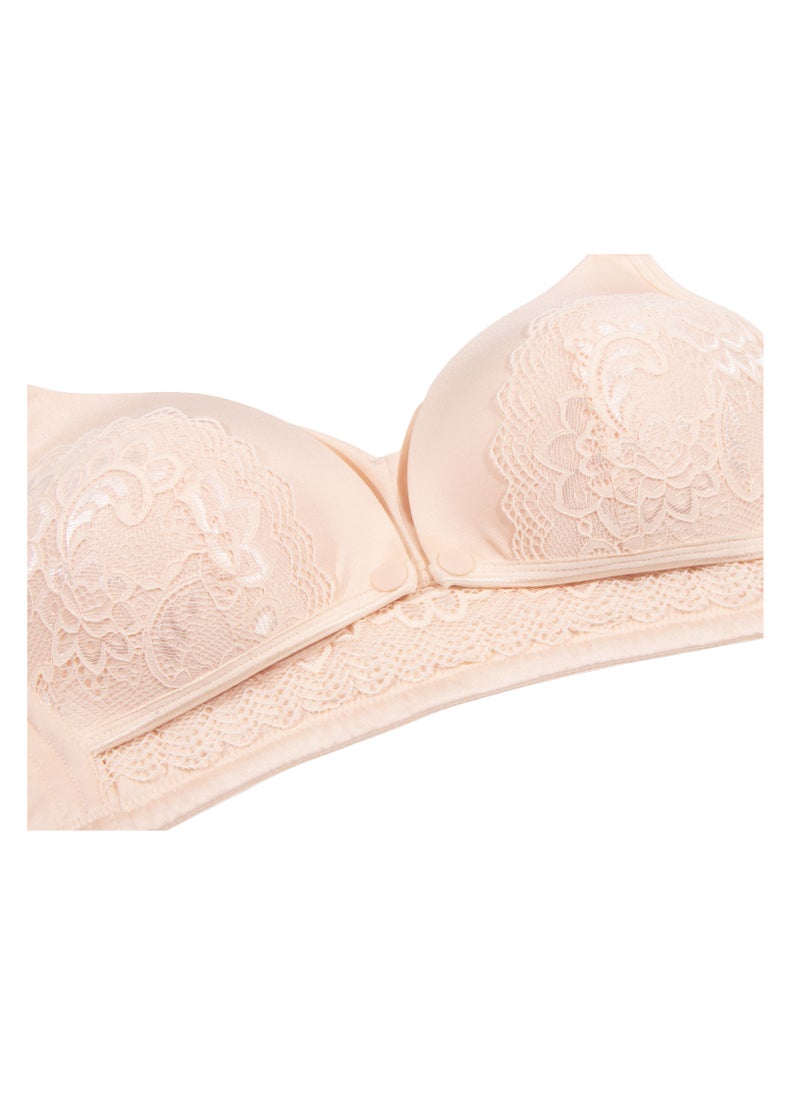 Okus - Full Cup Maternity And Nursing Bra Beige Large - Image 1