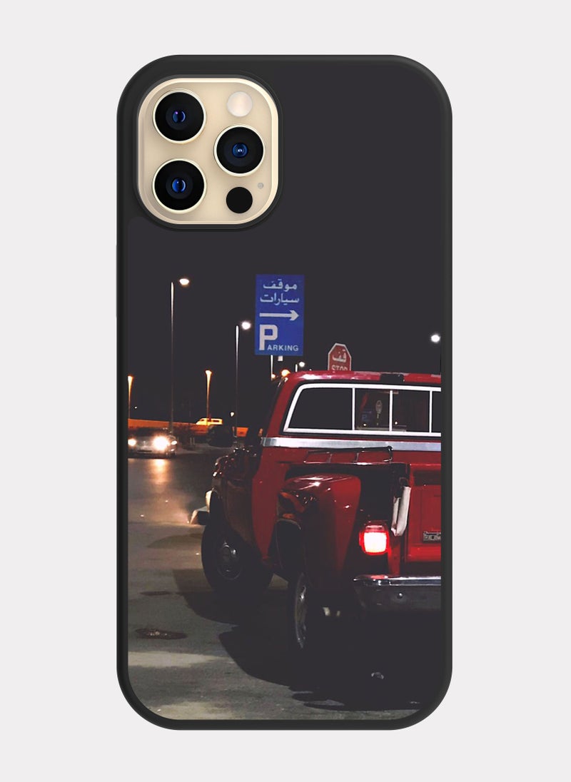 بكسلات كفر ايفون 12 برو جمس بهبهاني احمر - Image 1