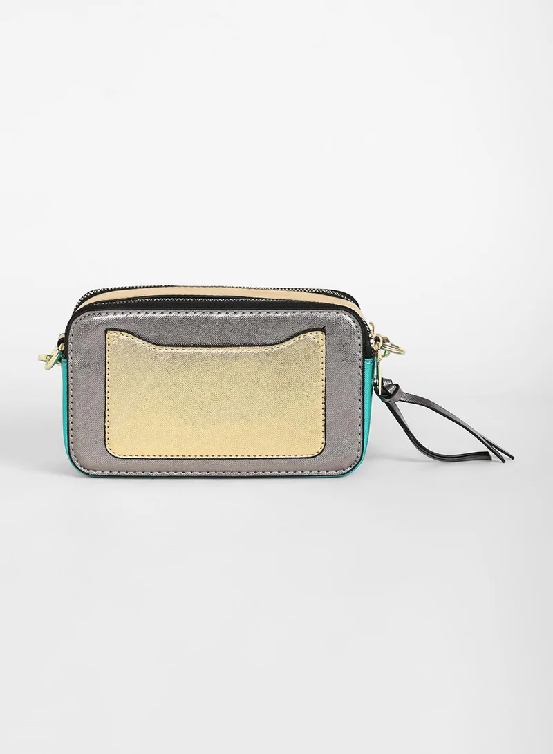 Haute Sauce The Block Box Sling Bag - Graphite Grey