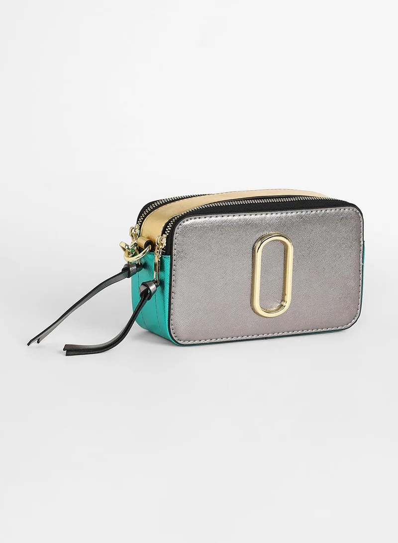 Haute Sauce The Block Box Sling Bag - Graphite Grey