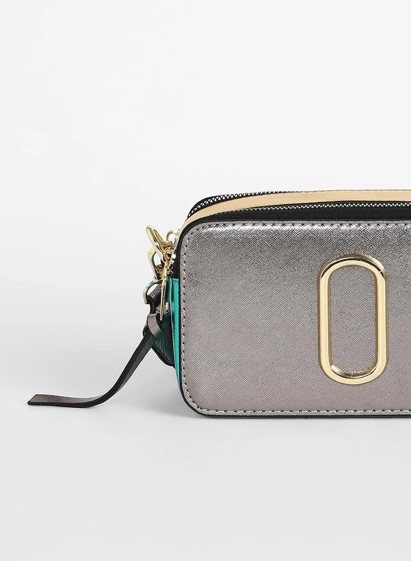 Haute Sauce The Block Box Sling Bag - Graphite Grey