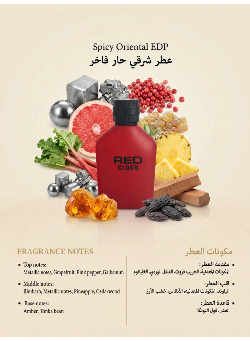 في في لوف عطر رجالي شرقي حار/100 مل/3.4 أونصة سائلة - Image 3