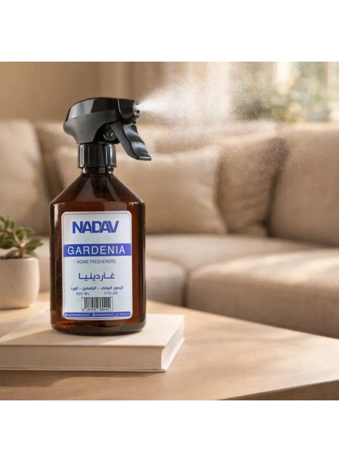 Nadav Gardenia Home Fragrance – Jasmine Flower & Roses – 500 ml - Image 2