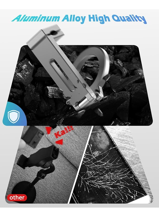 إكسفور حامل هاتف الطائرة، أساسيات السفر، دوران مرن، أساسيات السفر بالطائرة لأجهزة 15/14/13/12/، جالاكسي S24/23 - Image 4